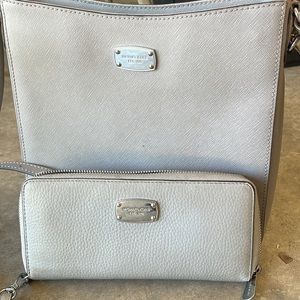 Michael Kors Crossbody Purse and Wallet